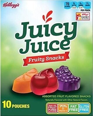 Assorted Fruit Flavored Fruity Snacks, Assorted Fruit