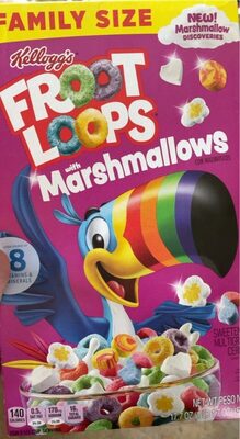 Sweentened Multigrain Cereal With Marshmallows, Marshmallows