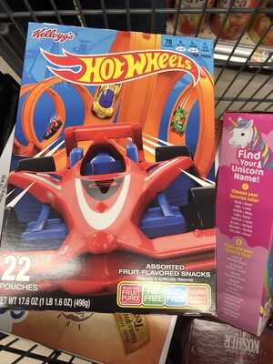 Kellogg's Other Licensed Fruit Pieces Hot Wheels 17.6oz