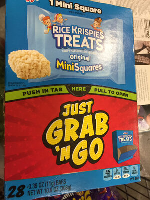 Kellogg's Rice Krispies Treats Squares Original 11.2oz