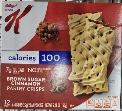 Kellogg's Special K Cereal Bars Brown Sugar Cinnamon 5.28oz