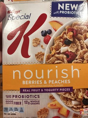 Kellogg's Special K Cereal Berries & Peaches 10.5oz