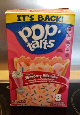 Kellogg's Pop-Tarts Strawberry Milkshake 14.1oz