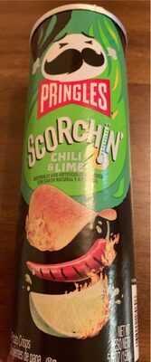 Pringles Crisps Scorchin' Chili & Lime 5.5oz