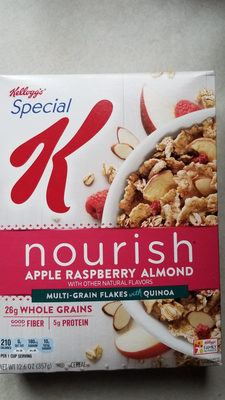 Kellogg's Special K Cereal Raspberry Almond 12.6oz