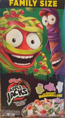 Spooky Marshmallows Cereal, Apple; Cinnamon