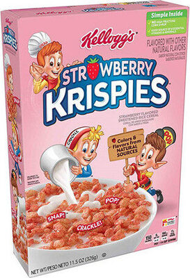 Kellogg's Rice Krispies Cereal Strawberry 11.5oz