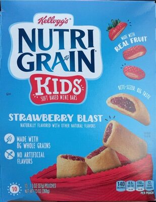 Kellogg's Nutri-Grain Cereal Bars Strawberry Blast Bites 13oz