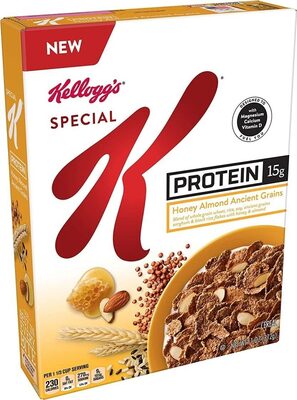 Kellogg's Special K Cereal Protein Honey Almond Ancient Grains 11oz
