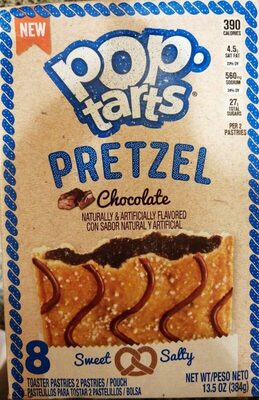 Pretzel Chocolate Toaster Pastries, Chocolate