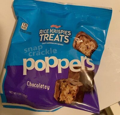 Kellogg's Rice Krispies Treats Poppers Chocolate 1oz