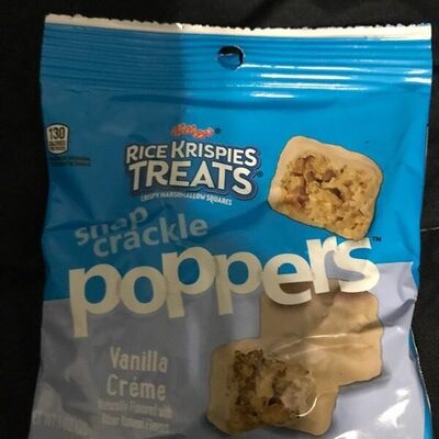 Kellogg's Rice Krispies Treats Poppers Vanilla 1oz