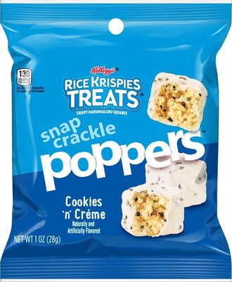 Kellogg's Rice Krispies Treats Poppers Cookies 'N' Creme 1oz