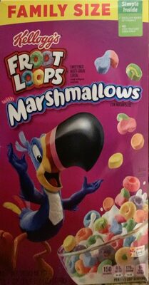 Kellogg's Froot Loops Cereal Marshmallow 18.7oz