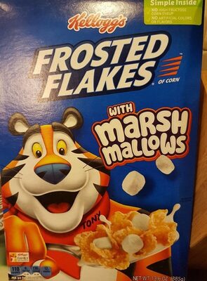 Kellogg's Frosted Flakes Cereal Marshmallow 13.6oz