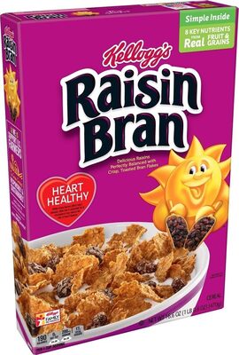 Kellogg's Raisin Bran Cereal, 16.6 Oz