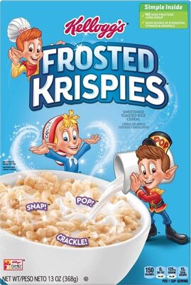 Frosted Sweetened Toasted Rice Cereal, Frosted