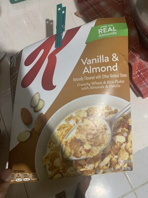 Vanilla & Almond Cereal, Vanilla; Almond