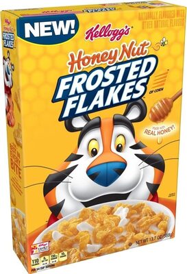 Kellogg's Frosted Flakes Cereal Honey Nut 13.7oz