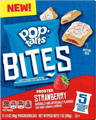 Kellogg's Pop-Tarts Frosted Strawberry Bites 7oz
