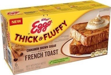Thick & Fluffy Cinnamon Brown Sugar French Toast, Cinnamon; Brown Sugar