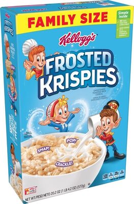 Kellogg's Rice Krispies Cereal Frosted 20.2oz