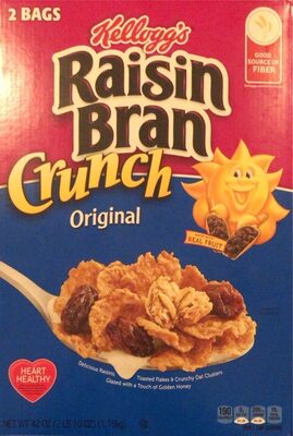 Original Delicious Raisins, Toasted Flakes & Crunchy Oat Clusters Glazed With A Touch Of Golden Honey Cereal, Original