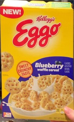 Blueberry Waffle Cereal, Blueberry