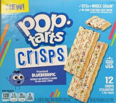 Frosted Blueberrific Crisps, Blueberry