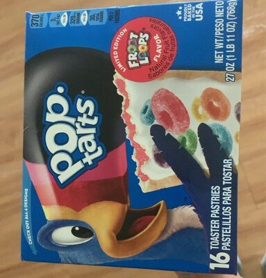 Froot Loops Flavor Toaster Pastries, Froot Loops