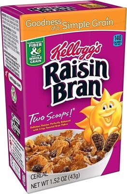 Kellogg's Raisin Bran Cereal 1.52oz