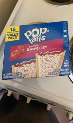 Frosted Raspberry Flavored Toaster Pastries, Frosted Raspberry