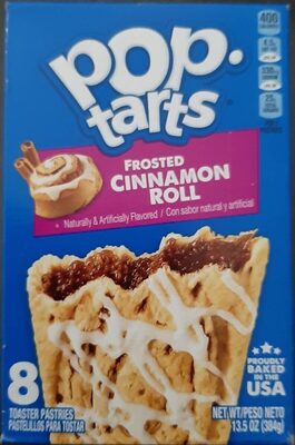Frosted Cinnamon Roll Toaster Pastries, Cinnamon
