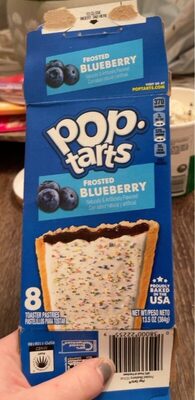 Frosted Blueberry Toaster Pastries, Blueberry