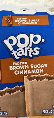 Frosted Brown Sugar Cinnamon Toaster Pastries, Brown Sugar; Cinnamon