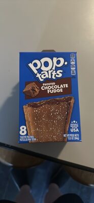 Frosted Chocolate Fudge Toaster Pastries, Chocolate Fudge