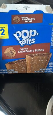 Frosted Chocolate Fudge Toaster Pastries, Chocolate