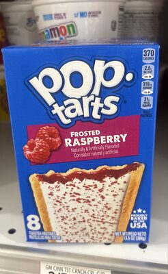 Frosted Raspberry Toaster Pastries, Raspberry
