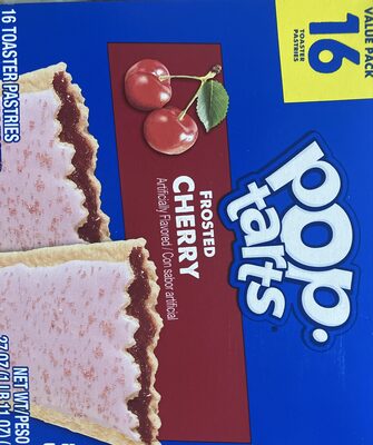 Frosted Cherry Toaster Pastries, Frosted Cherry