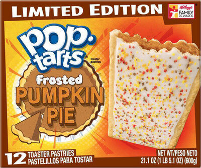 Pumpkin Pie Toaster Pastries, Pumpkin