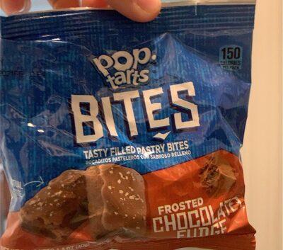 Frosted Chocolatey Fudge Tasty Filled Pastry Bites, Frosted Chocolatey Fudge
