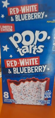 Red-White & Blueberry Toaster Pastries, Blueberry