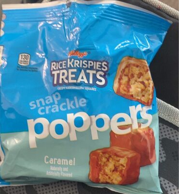 Caramel Crispy Marshmallow Squares, Caramel