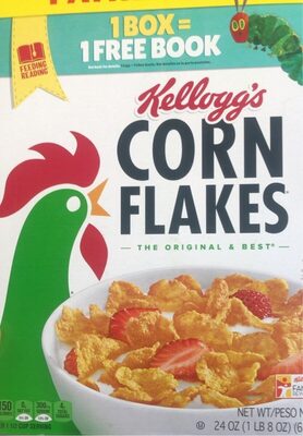 Kellogg's Corn Flakes Cereal Giant Size, 24 Oz 