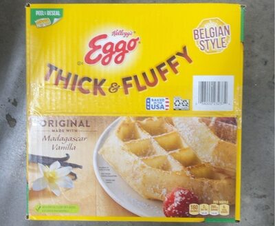 Madagascar Vanilla Belgian Style Waffles, Madagascar Vanilla