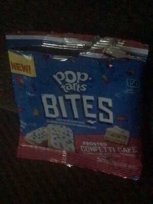 Frosted Confetti Cake Flavored Bites, Frosted Confetti Cake