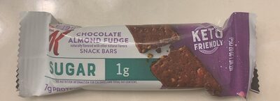 Chocolate Almond Fudge Flavored Snack Bars, Chocolate Almond Fudge