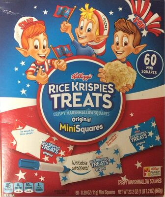Original Crispy Marshmallow Mini Squares, Original