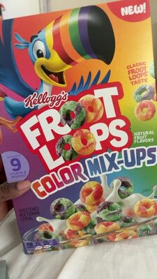 Color Mix-Ups Natural Fruit Flavors Sweetened Multigrain Cereal