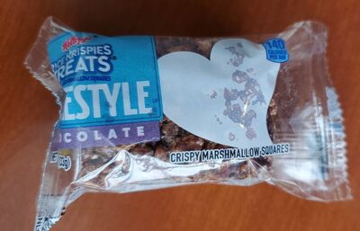 Chocolate Crispy Marshmallow Squares, Chocolate